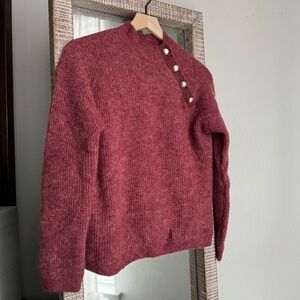 Sezane Rudy Jumper in Rosewood